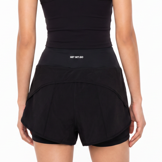 The Training Shorts in Black - view 1