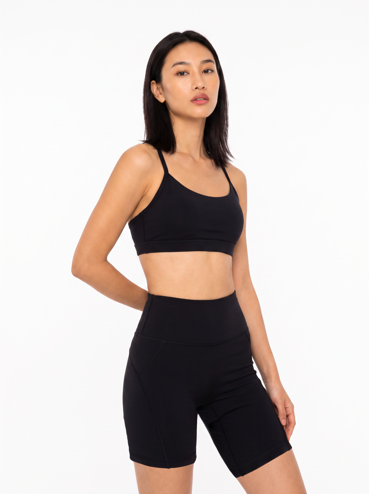 The Training Bra in Black - view 2