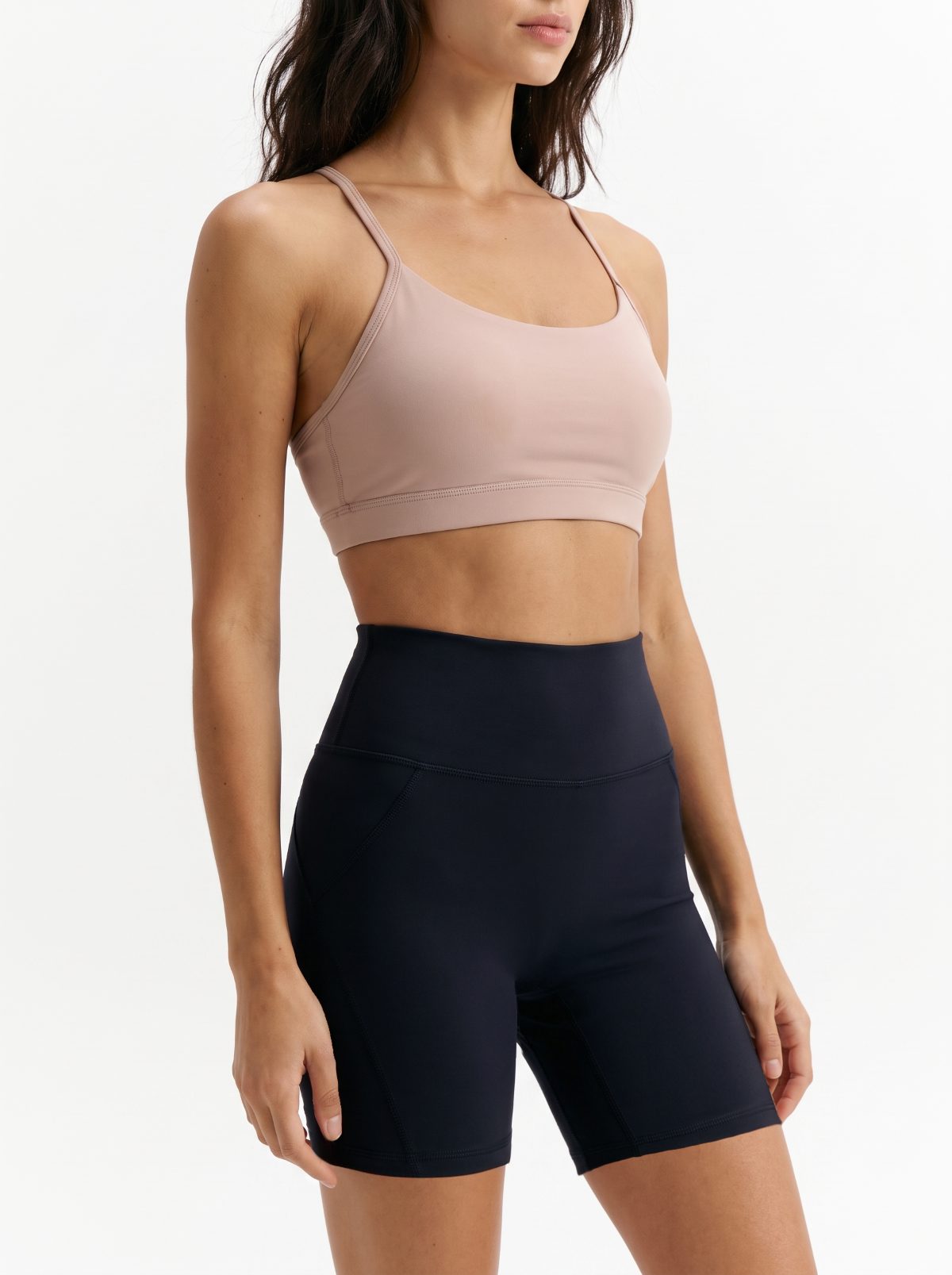 The Training Bra in Nude - view 1