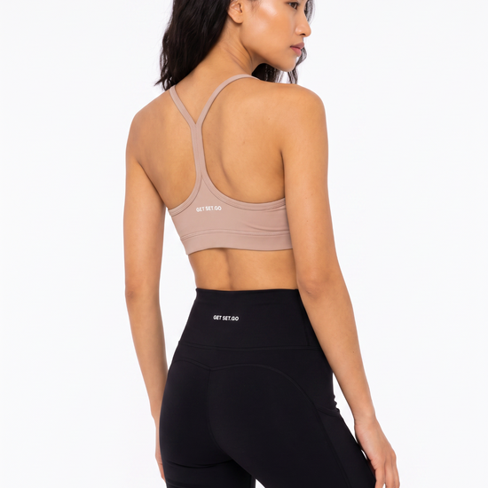 The Training Bra in Nude - view 2