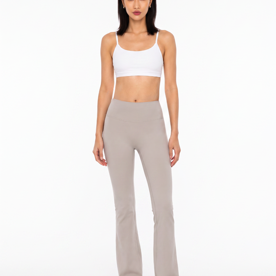 The Daily Flare Leggings in Brown - view 1