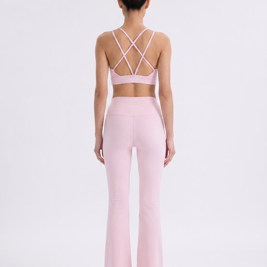 The Daily Flare Leggings in Pink - view 3