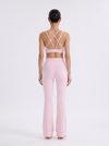 The Daily Flare Leggings in Pink - view 3