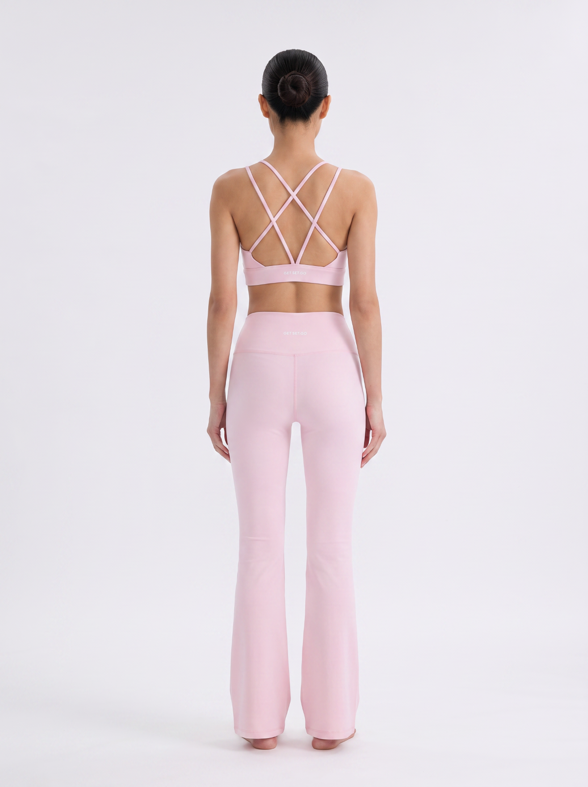 The Daily Flare Leggings in Pink - view 3