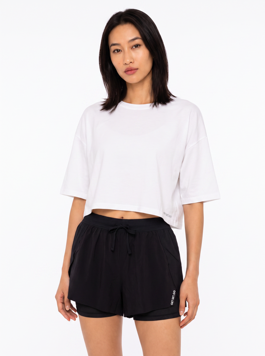 The Off-Duty Tee in White - view 1