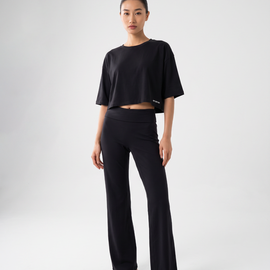 The Off-Duty Tee in Black - view 3