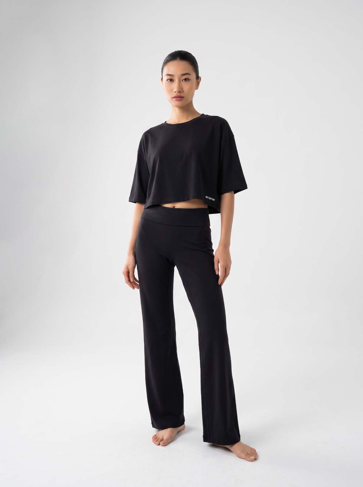 The Off-Duty Tee in Black - view 3