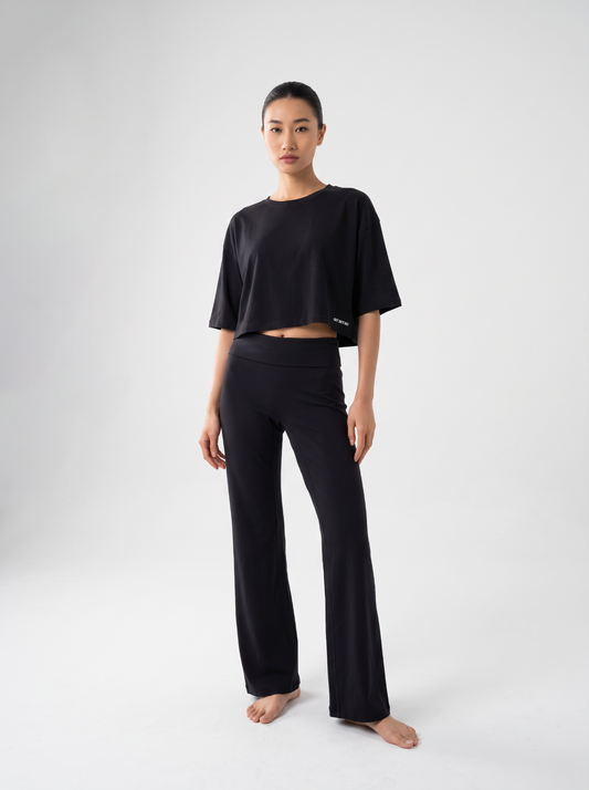 The Off-Duty Tee in Black - view 3