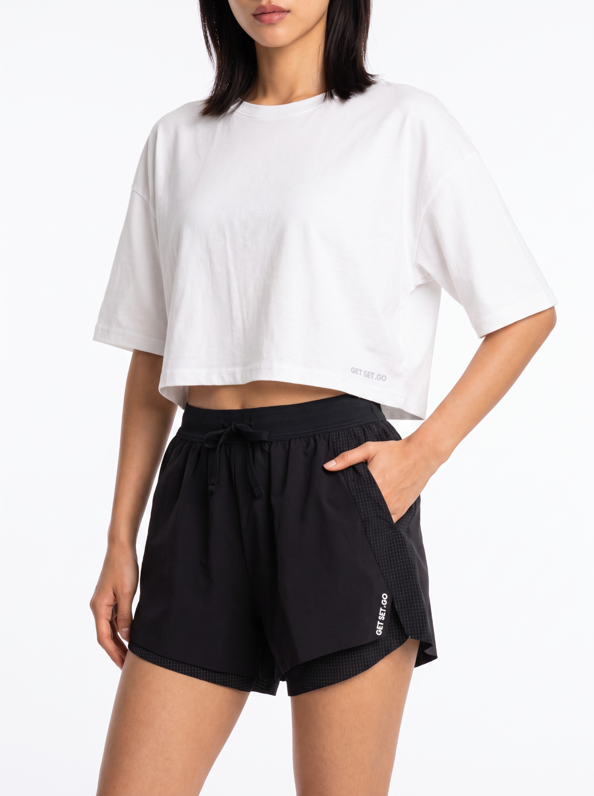 The Off-Duty Tee in White - view 2