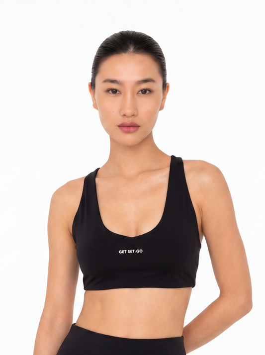 The Daily Uniform Bra in Black - view 2