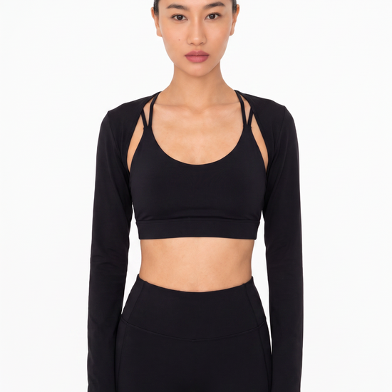 The Daily Layer Shrug in Black - view 2