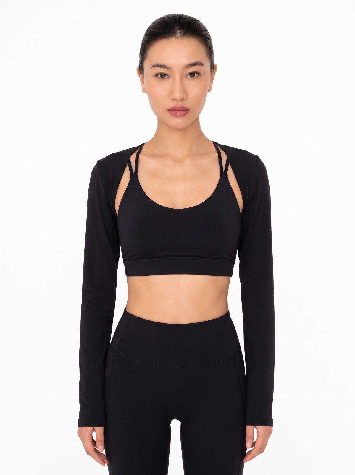 The Daily Layer Shrug in Black - view 2
