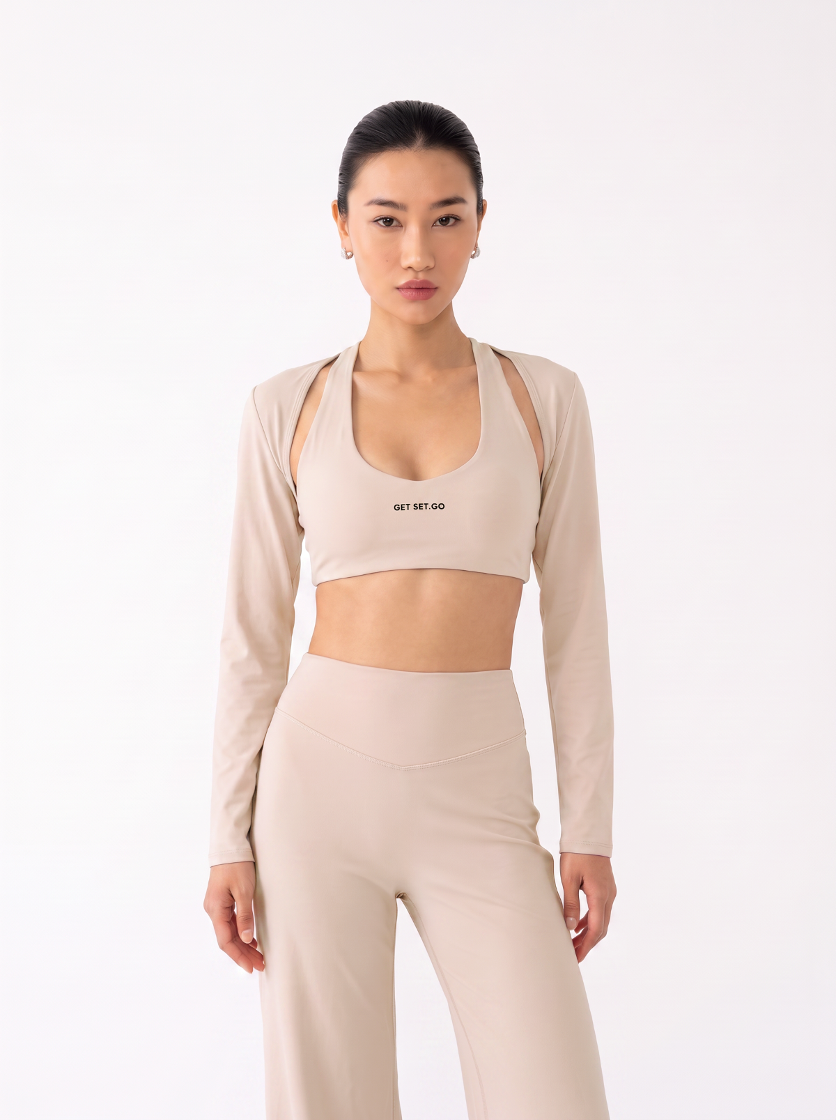 The Daily Layer Shrug in Nude - view 2