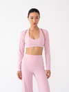 The Daily Layer Shrug in Pink - view 2