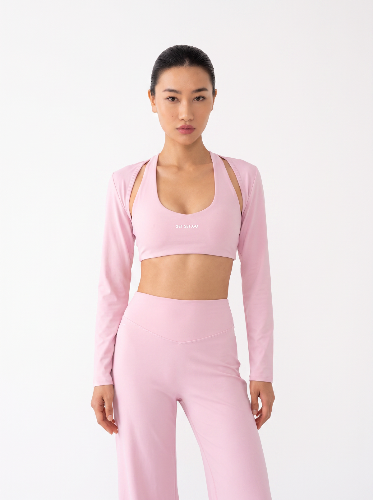The Daily Layer Shrug in Pink - view 2